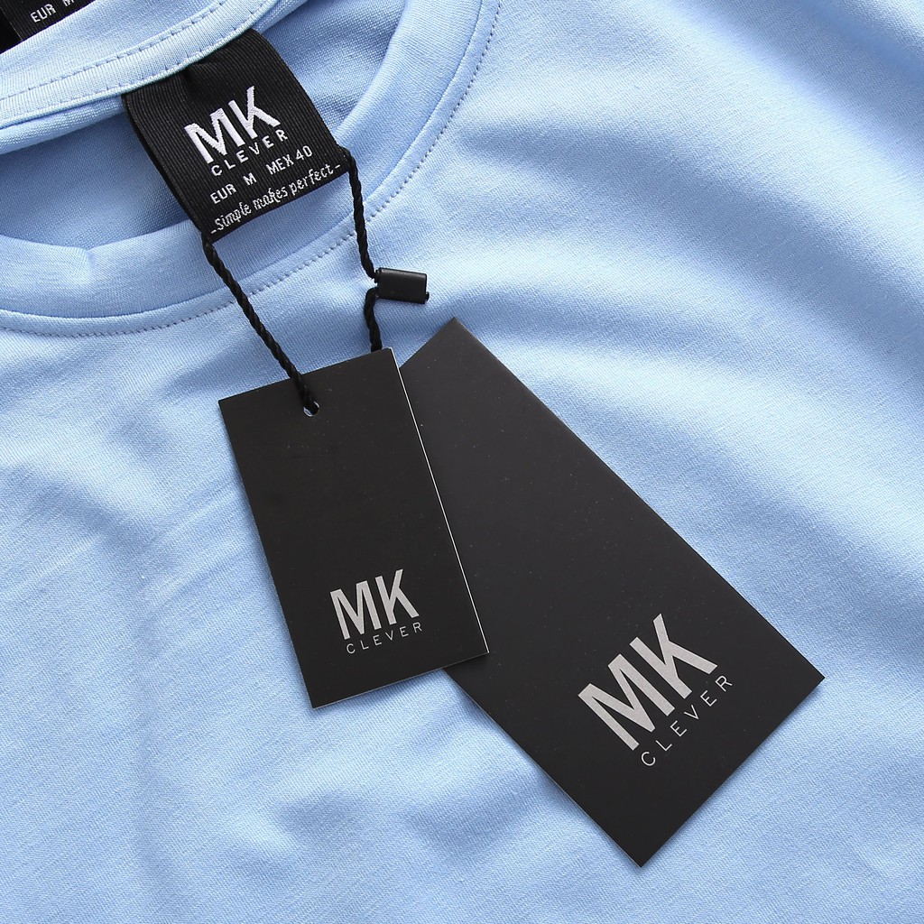 Áo thun trơn MK Clever chất cotton co dãn 4 chiều thấm hút mồ hôi - Form slimfit ôm gọn ATTMK108 | BigBuy360 - bigbuy360.vn