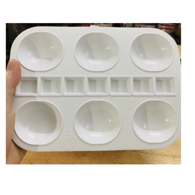 Pallet pha màu lỗ, khay pha màu giá rẻ