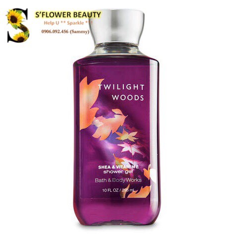 TWILIGHT WOODS | Bộ Sản PhẩmTắm  Dưỡng Xịt Thơm Mịn Da Lưu Hương Toàn Thân Bath & Body Works