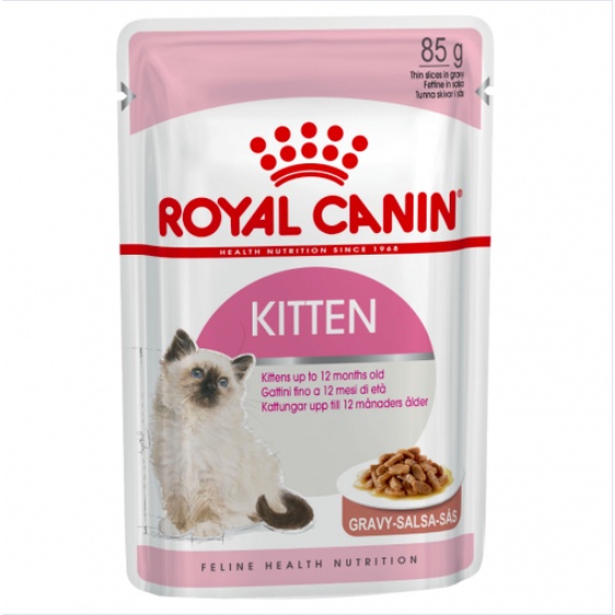 Pate Cho Mèo Con Royal Canin Kitten Gravy Dạng Sốt (Gói 85g)