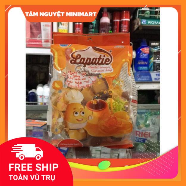 Thạch Caramel Long Hải Lapatie Túi 400g