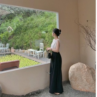 ( Ảnh thật ) Áo lụa hở lưng vạt chéo