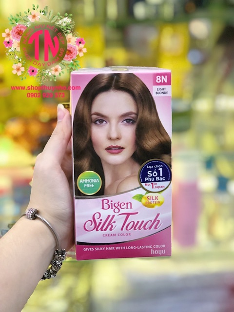 Thuốc nhuộm tóc Bigen Silk Touch Cream Color