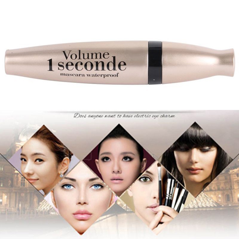 Mascara Sợi 3D Màu Đen Chống Thấm Nước Chuốt Dài Mi