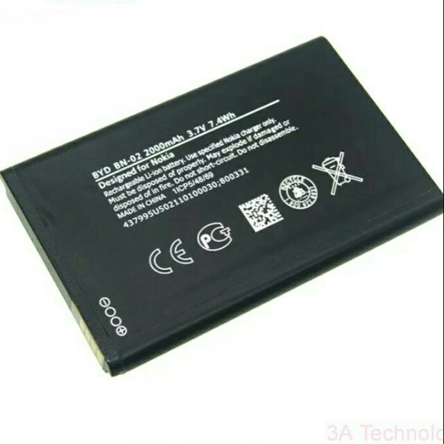 Pin Nokia XL BYD BN-02 - Hàng Chính Hãng - Dung Lượng 2000mAh