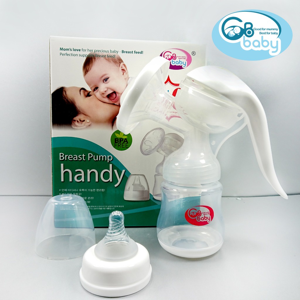 Máy hút sữa bằng tay không  BPA GB-BABY - CAO CẤP