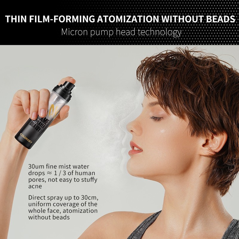 (Hàng Mới Về) Xịt Khoáng Trang Điểm Dưỡng Ẩm Kiểm Soát Dầu Chống Nước 50ml Colorkey | BigBuy360 - bigbuy360.vn