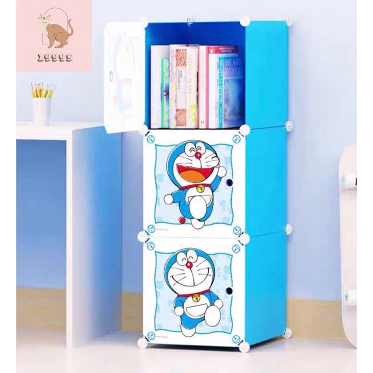 [MẪU MỚI] TỦ NHỰA LẮP GHÉP 3 Ô SÂU 47 ĐỰNG QUẦN ÁO VẬT DỤNG CÁ NHÂN