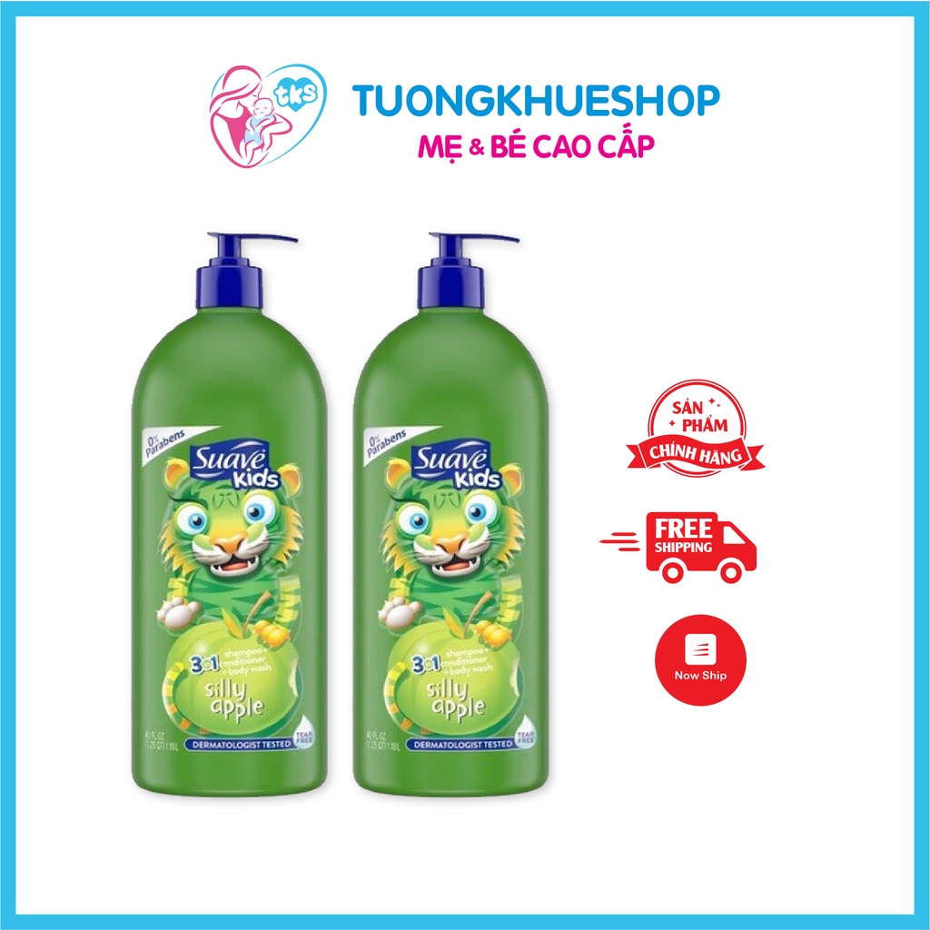 Suave Kids 3 in 1 - 552ml  - Mỹ