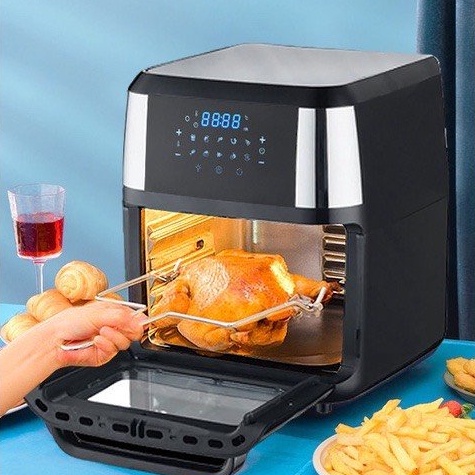 NỒI CHIÊN KHÔNG DẦU NINESHIELD 12.5L KB-1202 ĐIỆN TỬ CÔNG SUẤT 1800W