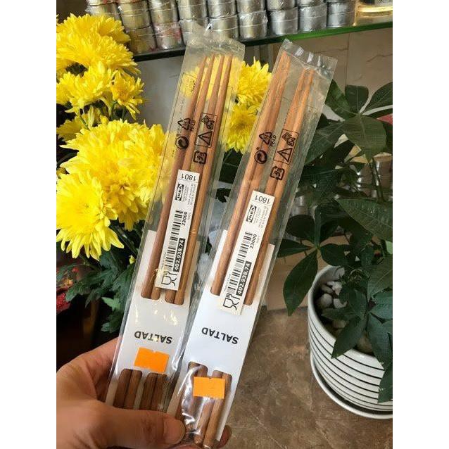 Set 2 đôi đũa tre nấu SALTAD IKEA  30cm