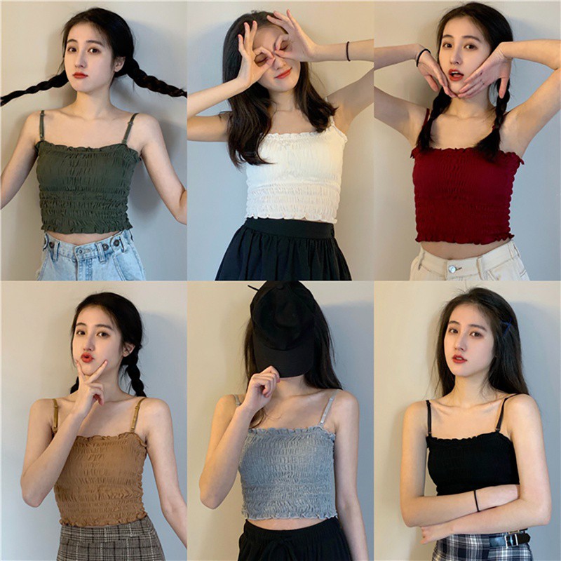 Áo Lót Không Dây Chất Liệu Cotton Thoáng Mát Thời Trang Mùa Hè Dành Cho Nữ