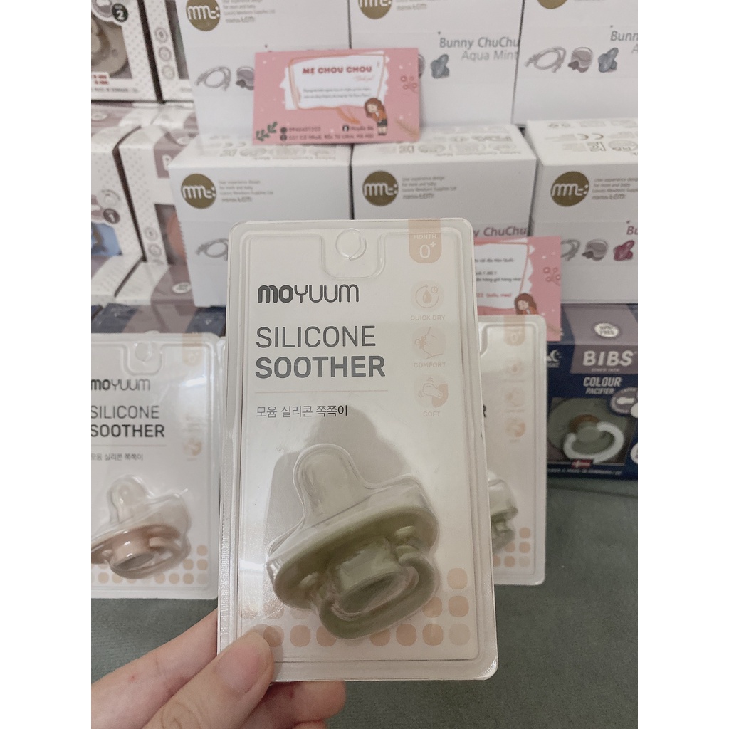 Ti giả Moyuum Hàn Quốc  silicon cao cấp, chống hô, chỉnh nha