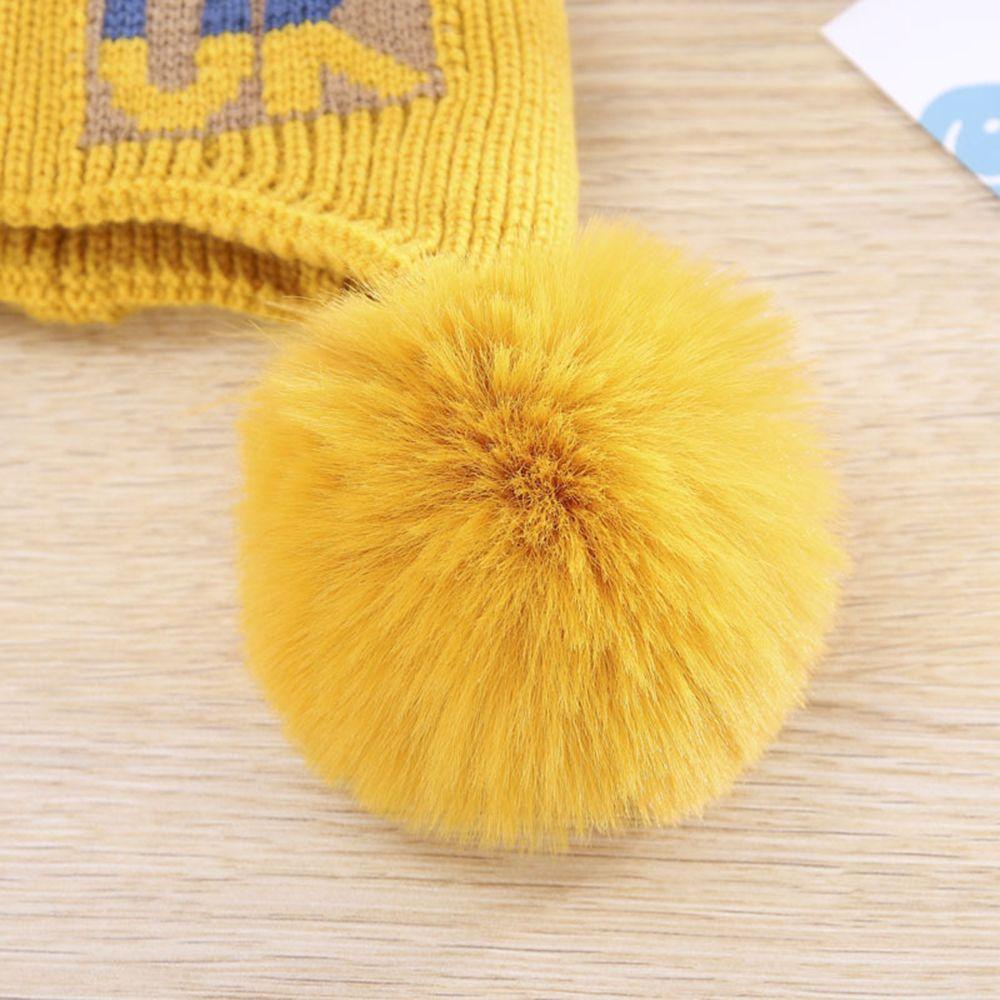 Mũ Len Cotton Giữ Ấm Tai Cho Bé 1-6 Tháng - 3 Tuổi