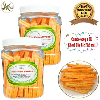 [COMBO 2 HŨ] KHOAI TÂY SẤY LẮC PHOMAI ĐẶC SẢN ĐÀ LẠT THƠM NGON HIỆU SK FOOD - MỖI HŨ 250G