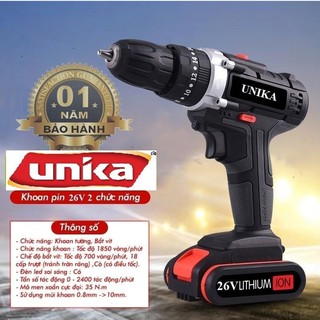 Máy khoan pin 26V, máy khoan cầm tay, máy bắt vít cao cấp