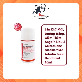 Lăn Khử Mùi Angel's Liquid Glutathione Niacinamide Arbutin Fresh Deodorant 60ml
