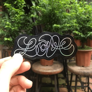 [TVHiep Lettering] Pack YÊU THƯƠNG - Holographic Sticker Pack