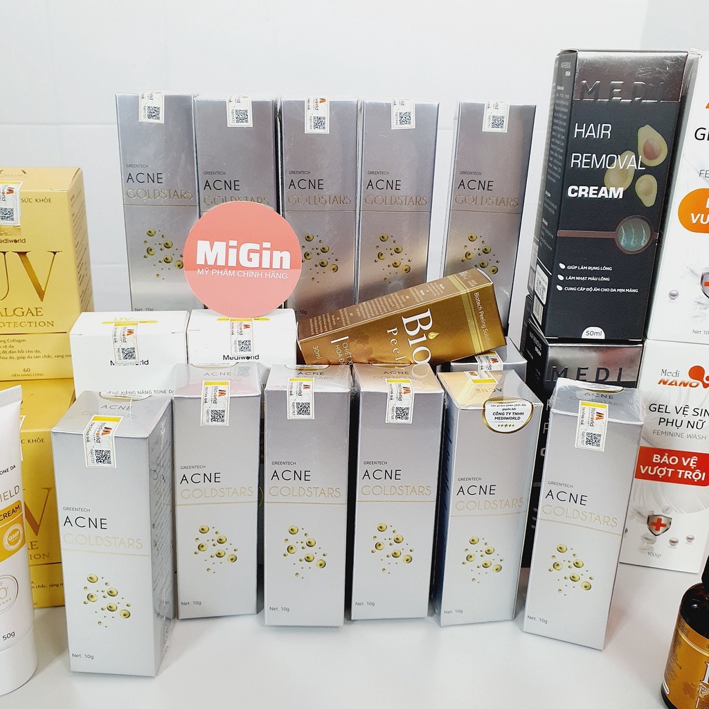 Kem mụn Acne GoldStars, giảm mụn nhanh chóng