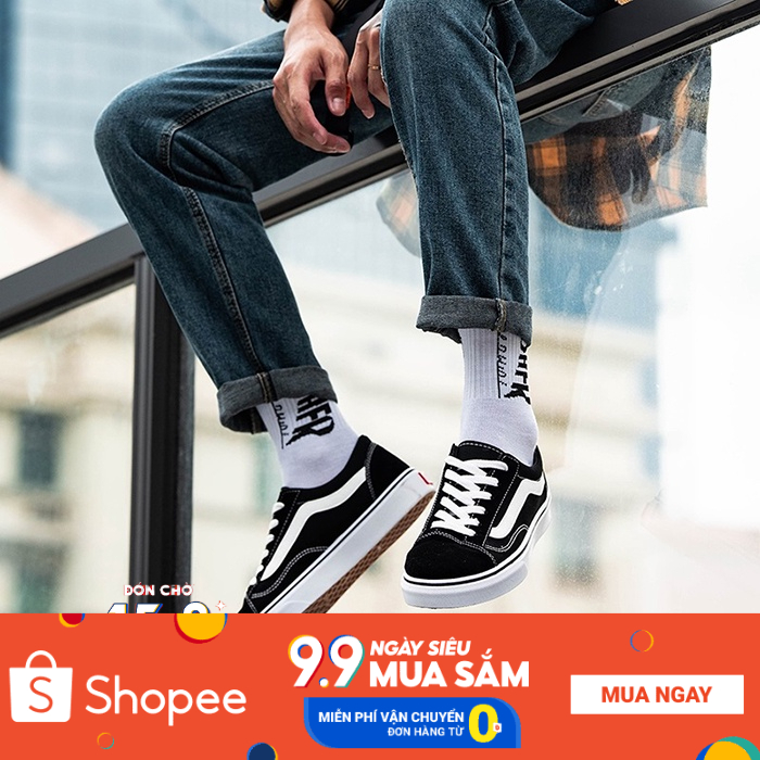 GIÀY Sneakers VANS VAULT OLD SKOOL (nỉ nhung) cao cấp MÀU ĐEN ⚡Full box bill⚡ Giày thể thao nam nữ hót 2022