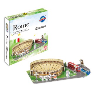 Mô hình lắp ghép CUBIC FUN - Đấu trường La Mã (Italia)