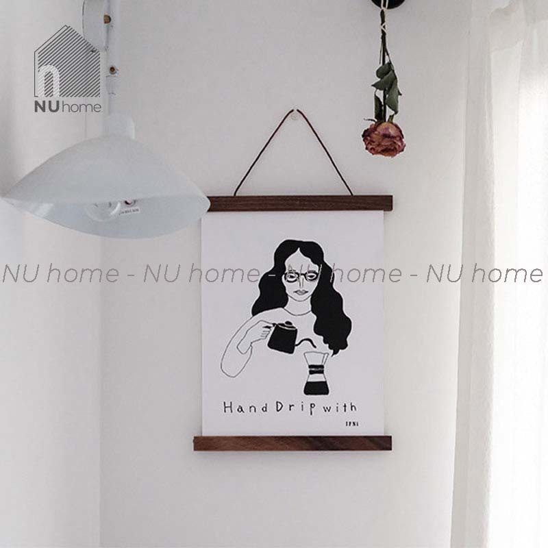 nuhome.vn | Khung tranh - Niko, khung tranh trang trí bằng gỗ tự nhiên thiết kế độc đáo theo phong cách Nhật Bản