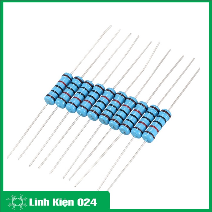 Gói 10 con trở vạch 1/2W 5% giá trị tùy chọn từ 1R đến 100R