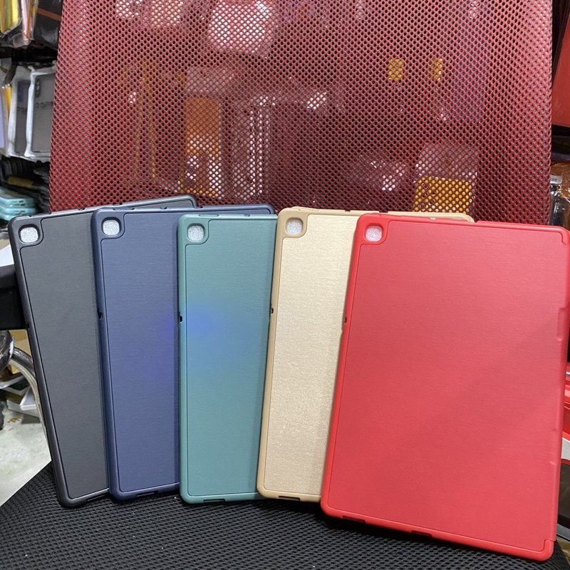 Bao Da TPU Máy Tính Bảng Samsung Galaxy Tab S6 lite P615 P610 dẻo màu có khe nhét bút