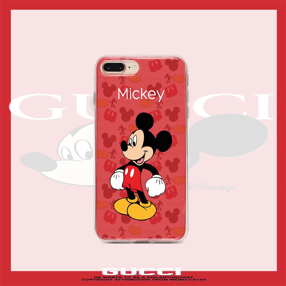 Ốp Điện Thoại Mềm Hình Mickey Minnie Disney Sc32A Cho Samsung Galaxy S20 S10 Plus S9 Plus S8 Plus S20 Ultra S10 E