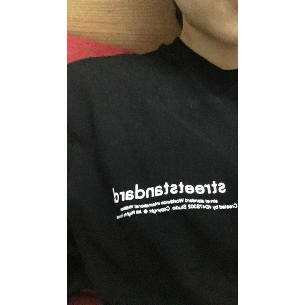 (sẵn) Áo thun tay lỡ COTTON STRESS STANDAR dáng unisex NAM NỮ form châu á phong cách HIP HOP Hàn Quốc | BigBuy360 - bigbuy360.vn