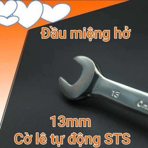 cờ lê vòng miệng 13mm -cờ lê mỏ lết- cờ lê vòng miệng- cờ lê đa năng- bộ cờ lê- cờ lê điện-