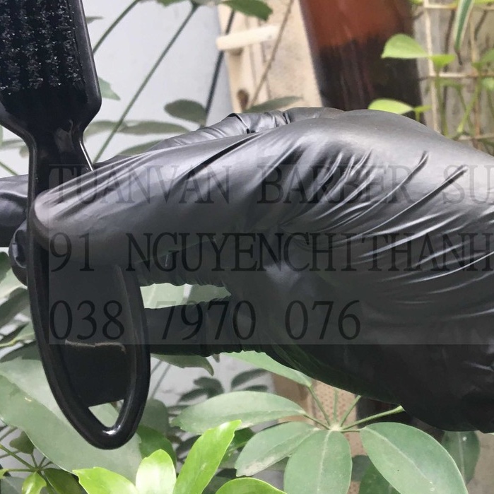 Bao tay đen không bột không mùi barber tatoo spa tiệm tóc