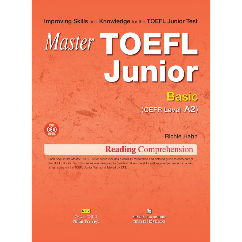 Master Toefl Junior Basic (CEFR Level A2) - Reading Comprehension