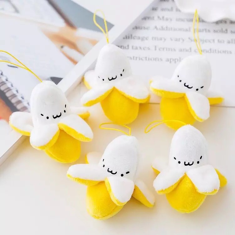 Móc khoá Trái chuối ngộ nghĩnh đáng yêu