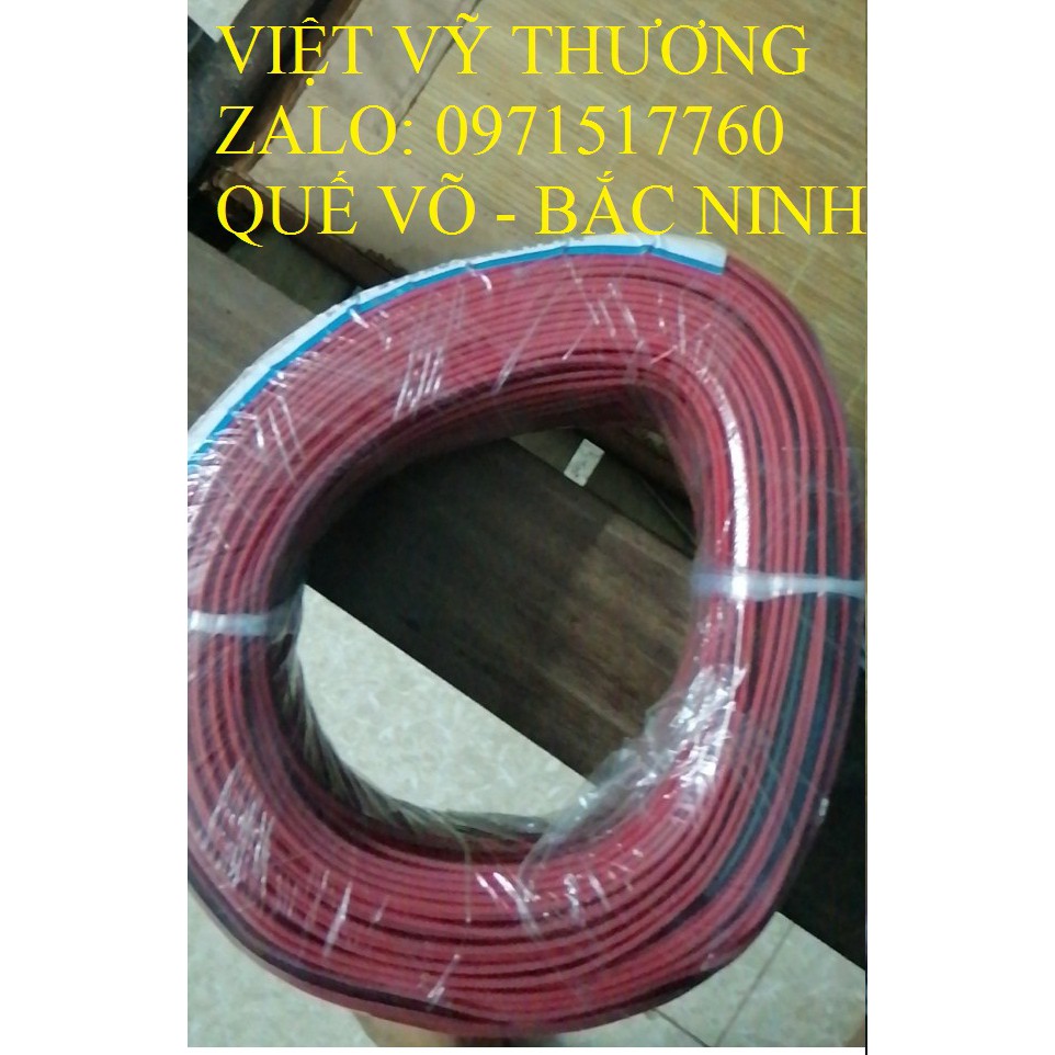 Dây điện đỏ đen DC 2*0.5mm2 0.3mm2 đồng nguyên chất 100%