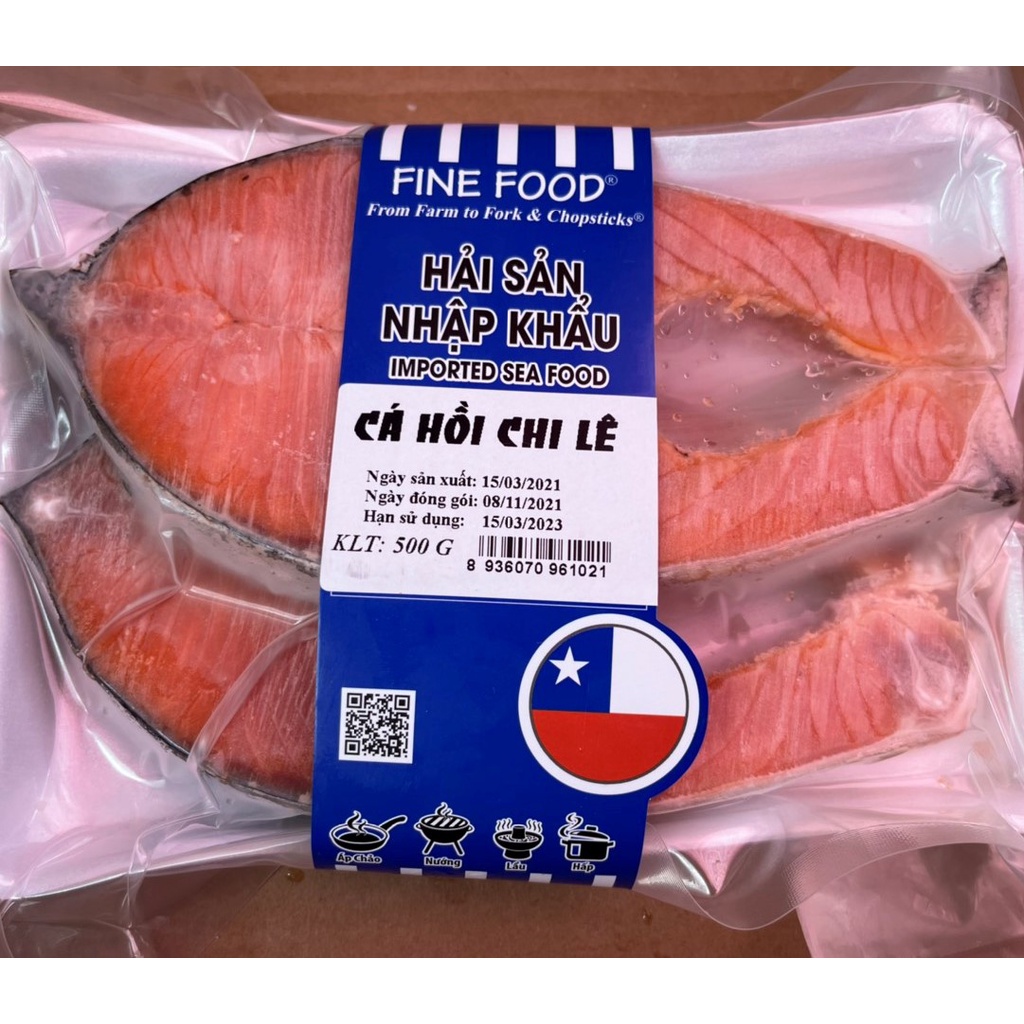[Chỉ Giao HCM] - Cá Hồi Chile 500gram