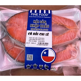 - cá hồi chile 500gram
