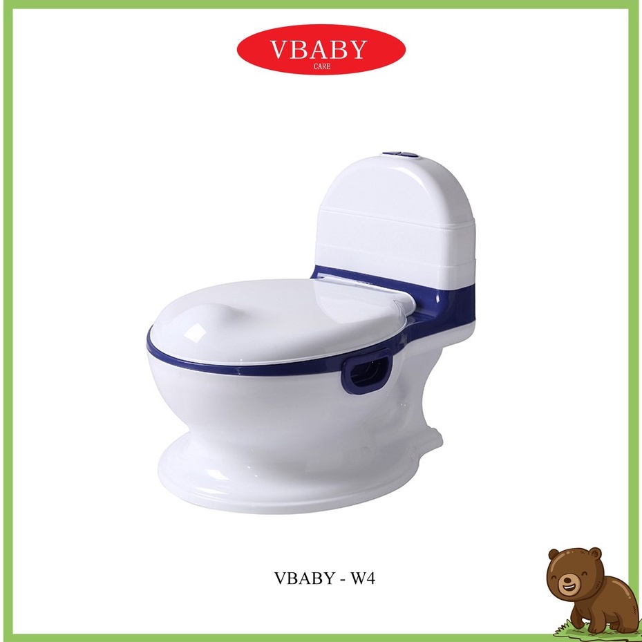 Bô vệ sinh cho bé V-BABY W4 và W3 -Cho bé trai & bé gái