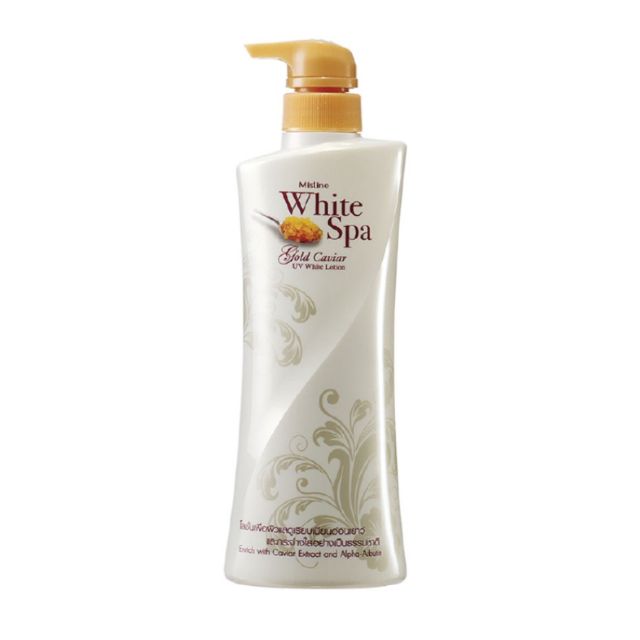 [HÀNG THÁI LAN CHÍNH HÃNG]Dưỡng thể Mistine White Spa Gold Caviar 400ml