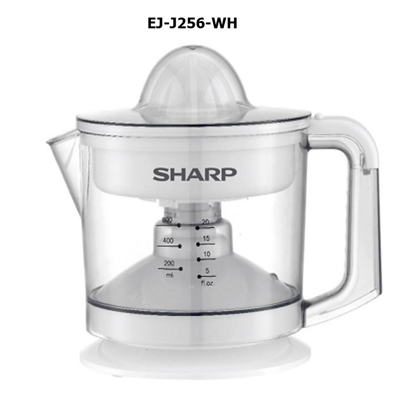 [Mã ELHA03 giảm 5% đơn 300K] Máy Vắt Cam Sharp EJ-J256-WH 25 W - Hàng Chính Hãng Bảo Hành 12 Tháng