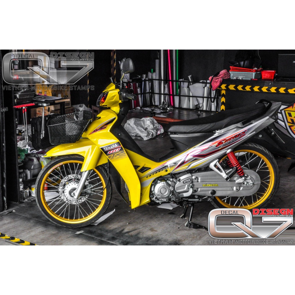 Tem Rời Sirius 110 vàng bạc