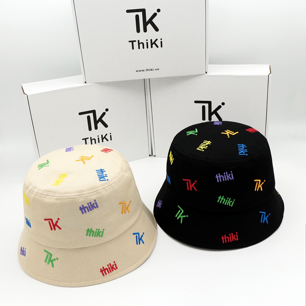 Nón Bucket Hippie Monogram THIKI chính hãng