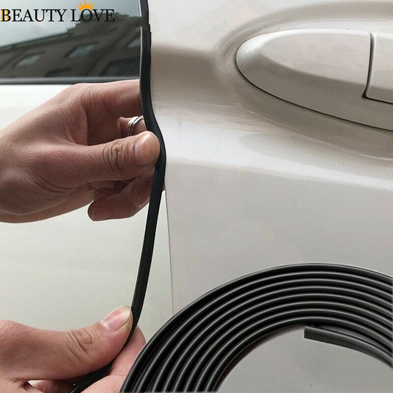 Cuộn Dây Dán Bảo Vệ Chống Trầy / Va Chạm Cho Cửa Xe Hơi Dài 10M