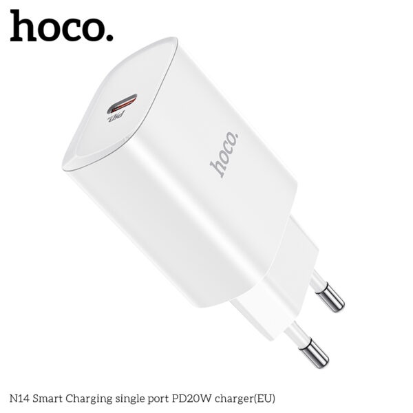 Củ sạc nhanh HOCO N14 PD 20W chân tròn