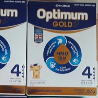 [ mẫu Mới]Sữa Optimum gold 4 -152 g cho trẻ từ 2-4 tuổi
