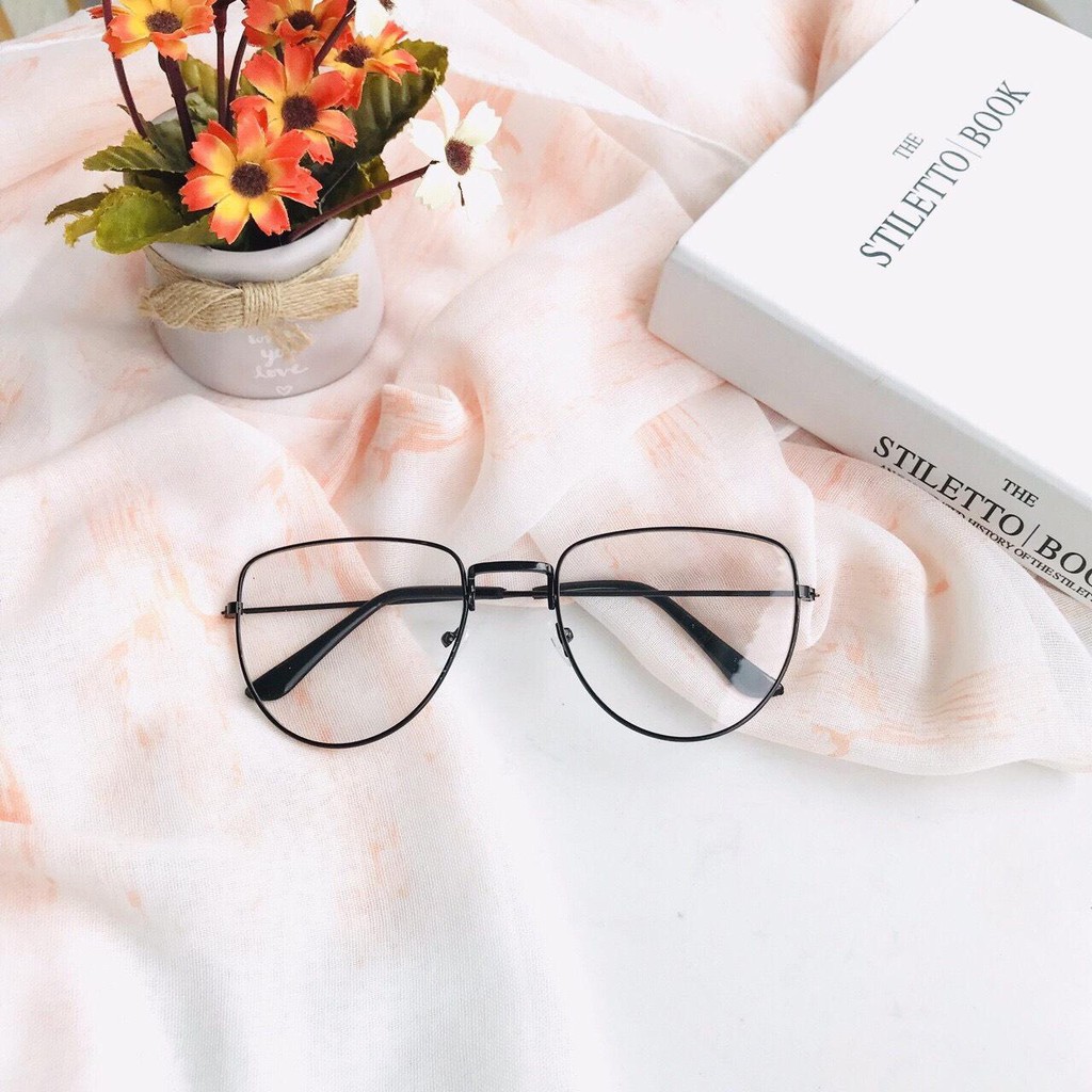 [Mã FARSSTGRE giảm 5K đơn bất kỳ] Mắt kính giả cận nam nữ hottrend 2020 JJ208 - Tặng kèm túi đựng kính + Khăn lau | BigBuy360 - bigbuy360.vn