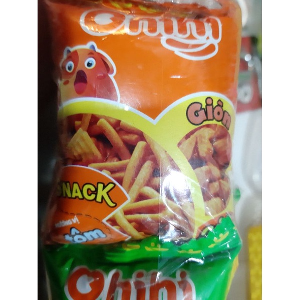 1 lốc que cọng gói mini - 30 gói nhỏ - tuổi thơ dữ dội