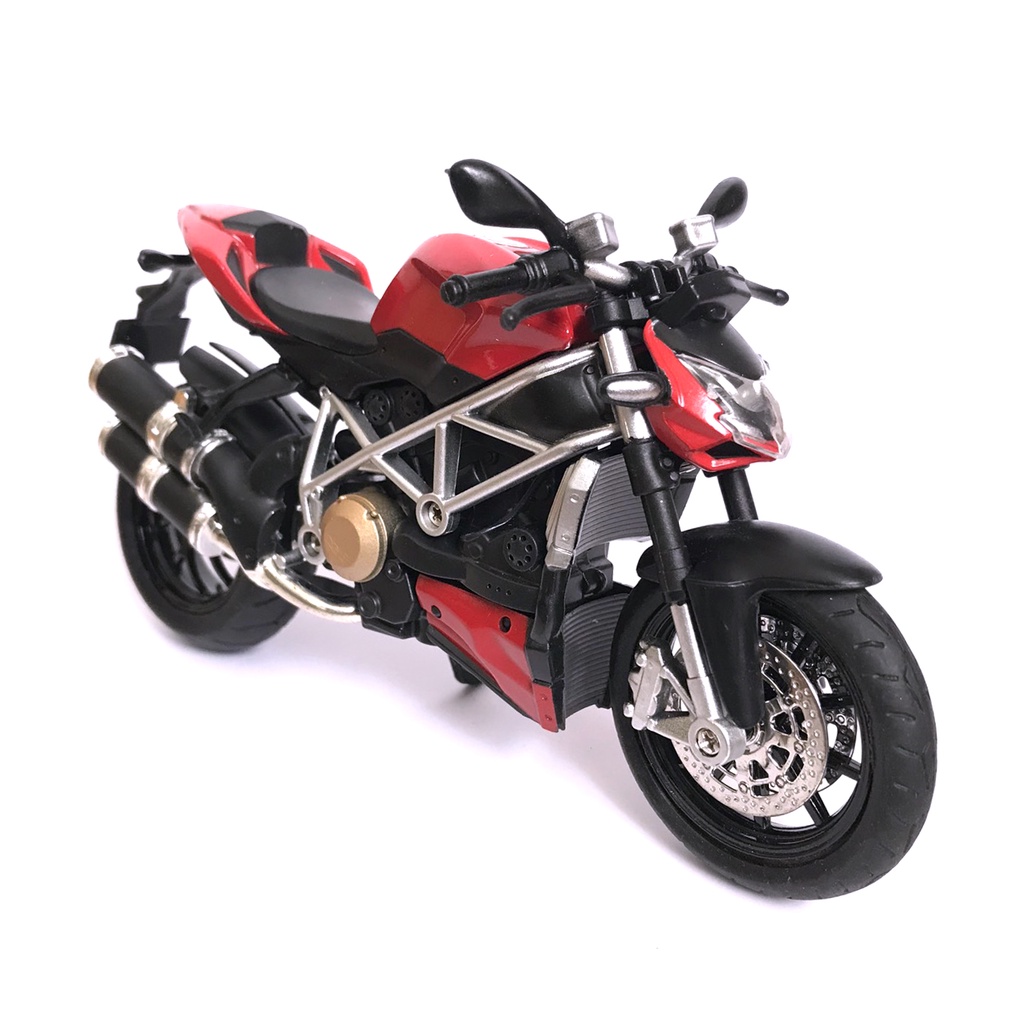 Mô hình xe motor phân khối lớn Ducati Street Fighter tỉ lệ 1:12