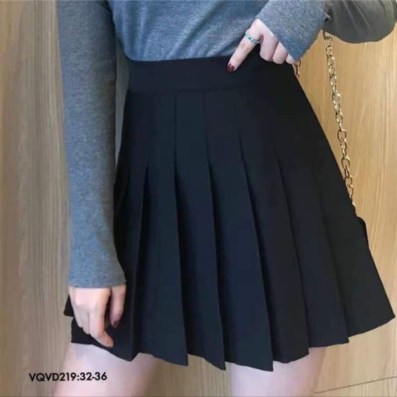 Bigsize - Chân Váy Xếp Ly