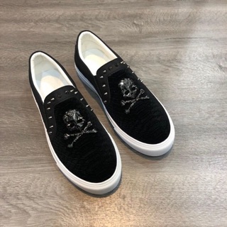 Giày slipon PL đính đá - Giầy lười nam[  Fullbox]
